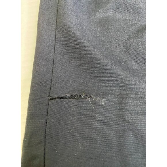 Ellen Figg Vintage Womens Black Wide Leg Pants with Elasticized Back Size M Goth - Picture 8 of 12